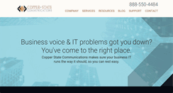 Desktop Screenshot of copper-state.com